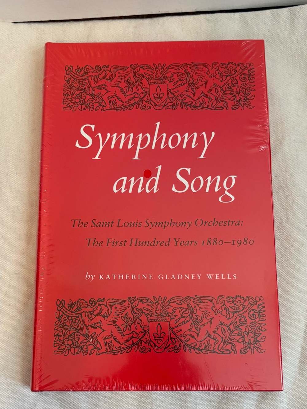 Symphony and Song by Katherine Gladney Wells - Red Hardcover